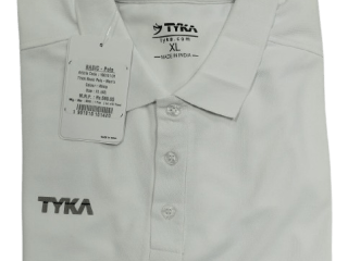 TYKA T-SHIRT BASIC POLO (White)